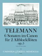 6 canonic sonatas op. 5 - TWV 40:118-123 