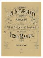 Ein Altarblatt op. 27 