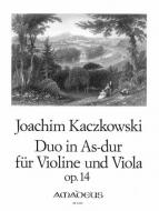 Duo in a flat major op. 14 