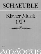 Piano Music op. 5 (1929) 