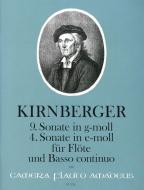 9th sonata in g minor (1761) and 4th sonata in e minor 