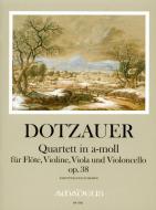 Quartet in a minor op. 38 