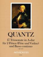 17. Triosonate in A-dur QV 2:36 