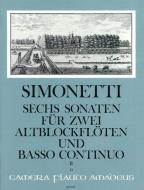 6 Sonatas op. 2 Vol. II 