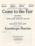 Come To The Fair In A Major 