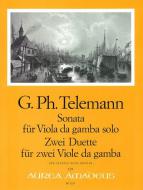 Sonata für Viola da gamba solo 