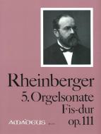 5. Orgelsonate in Fis-dur op. 111 