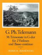 38. Triosonate in G-dur TWV 42:G9 