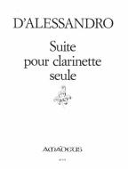 Suite for clarinet solo op. 64 
