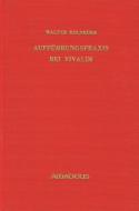 Aufführungspraxis bei Vivaldi 