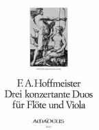 Three duos concertants - G major, D major, F major 
