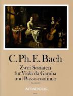 2 Sonaten für Viola da gamba und Bc. 