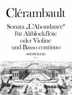 Sonata 'L'Abondance' 