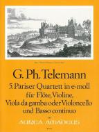 5. Pariser Quartett in e-moll 