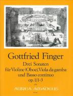Three sonatas op. 1/1-3 