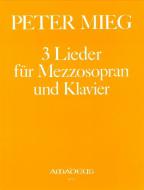3 Songs for Mezzo-Soprano and Piano 