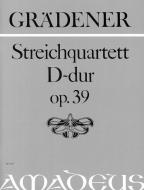 Quartet op. 39 in D major 