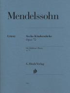 Six Children's Pieces Op. 72 