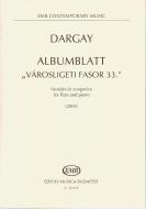 Albumblatt 