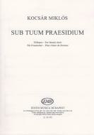 Sub tuum praesidium für Frauenchor 