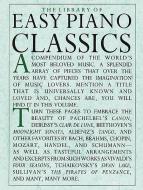 Library Of Easy Piano Classics 