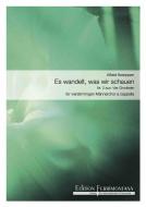 Es wandelt,was wir schauen 