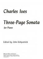 Three Page Sonata 