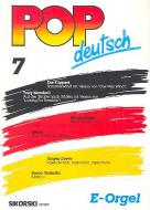 German Pop Songs for electronic organ Vol. 07 