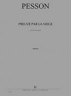Preuve par la neige 