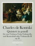 Quintet in g minor op. 26 