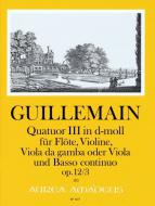 Quatuor III op. 12/3 in d minor 