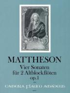 Four sonatas op.1 