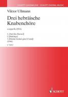 Three Hebrew Pieces for Boys' Choir Standard