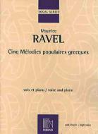 Cinq Melodies Populaires Grecques 