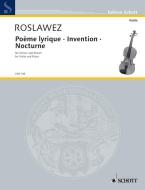 Poème lyrique - Invention - Nocturne Standard