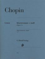 Piano Sonata in c minor Op. 4 