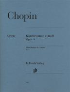 Piano Sonata in c minor Op. 4 