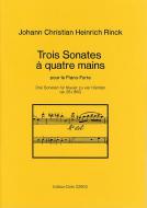 Trois Sonates à quatre mains 