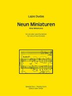 Neun Miniaturen 