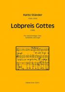 Lobpreis Gottes für zweistimmigen Chor, Gemeinde und Orgel 