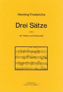 Drei Sätze 
