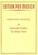 15 technische Etüden für hohes Horn 