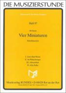 4 miniatures 