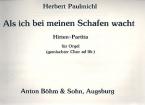 Als ich bei meinen Schafen wacht 