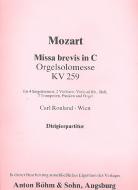 Missa Brevis C-Dur KV 259 