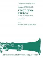 25 Etudes Faciles et Progressives Clarinette 