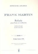 Ballade für Flöte und Orchester (orch. E.Ansermet) 