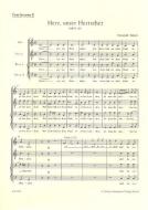 Herr, unser Herrscher SWV 27 Favoritchor 1 SATB Standard