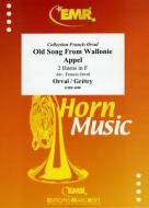 Old Song From Wallonie & Appel Standard