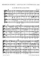 So fahr ich hin zu Jesu Christ SWV 379 